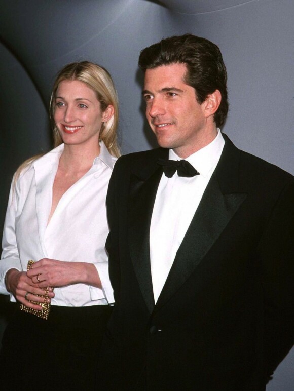 John-John Kennedy et Carolyn Bessette à New York, le 3 mars 1999.