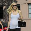 Exclusif - Jaime King, enceinte, fait du shopping à Beverly Hills, le 28 juin 2013.