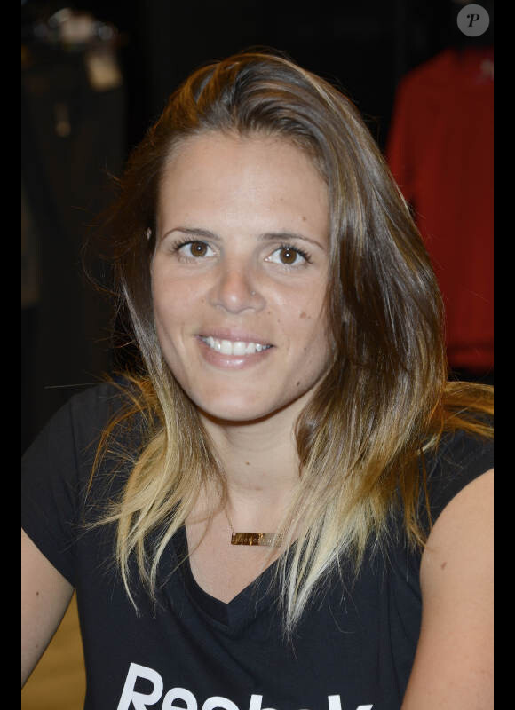 L'ex-nageuse Laure Manaudou le 4 mai 2013 à Paris.