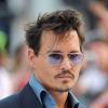 Johnny Depp à Londres le 21 juillet 2013.