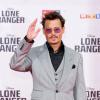 Johnny Depp à la première allemande de Lone Ranger à Berlin, le 19 juillet 2013.