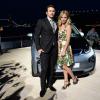 Sienna Miller et James Franco arrivent à la soirée BMW i3 à Londres le 29 juillet 2013.