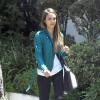 Jessica Alba prend une pause au travail et profite du soleil californien le 29 juillet 2013