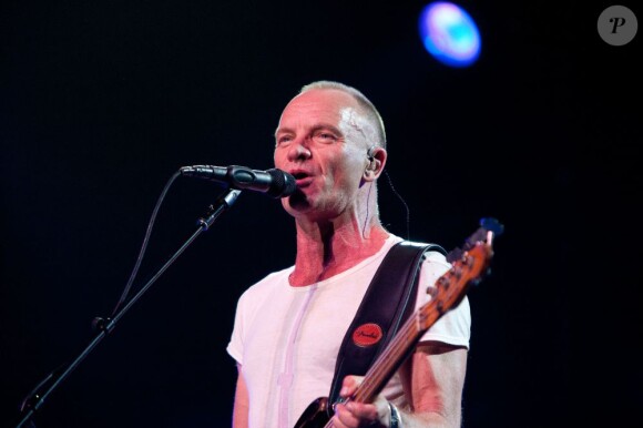 Sting lors du North Sea Jazz Festival à Rotterdam, le 14 juilet 2013.