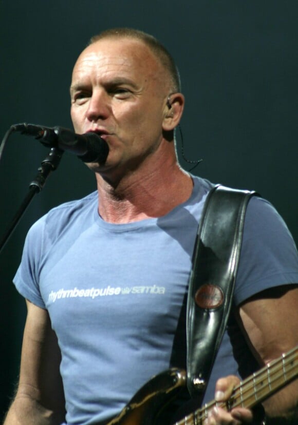 Sting en concert au "Borgata Event Center" à Atlantic City, le 14 juin 2013.
