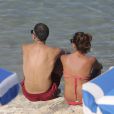 Ryan Giggs profite de ses vacances avec son épouse Stacy Cooke dans le Sud de la France, le 30 juillet 2013