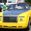 Scott Disick au volant de sa Rolls-Royce à Los Angeles, le 1er août 2013.