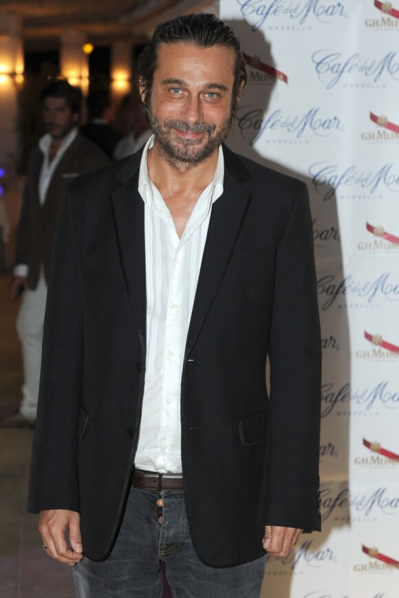 Jordi Molla assiste au gala "Starlite" à Marbella en Espagne le 4 août 2013.