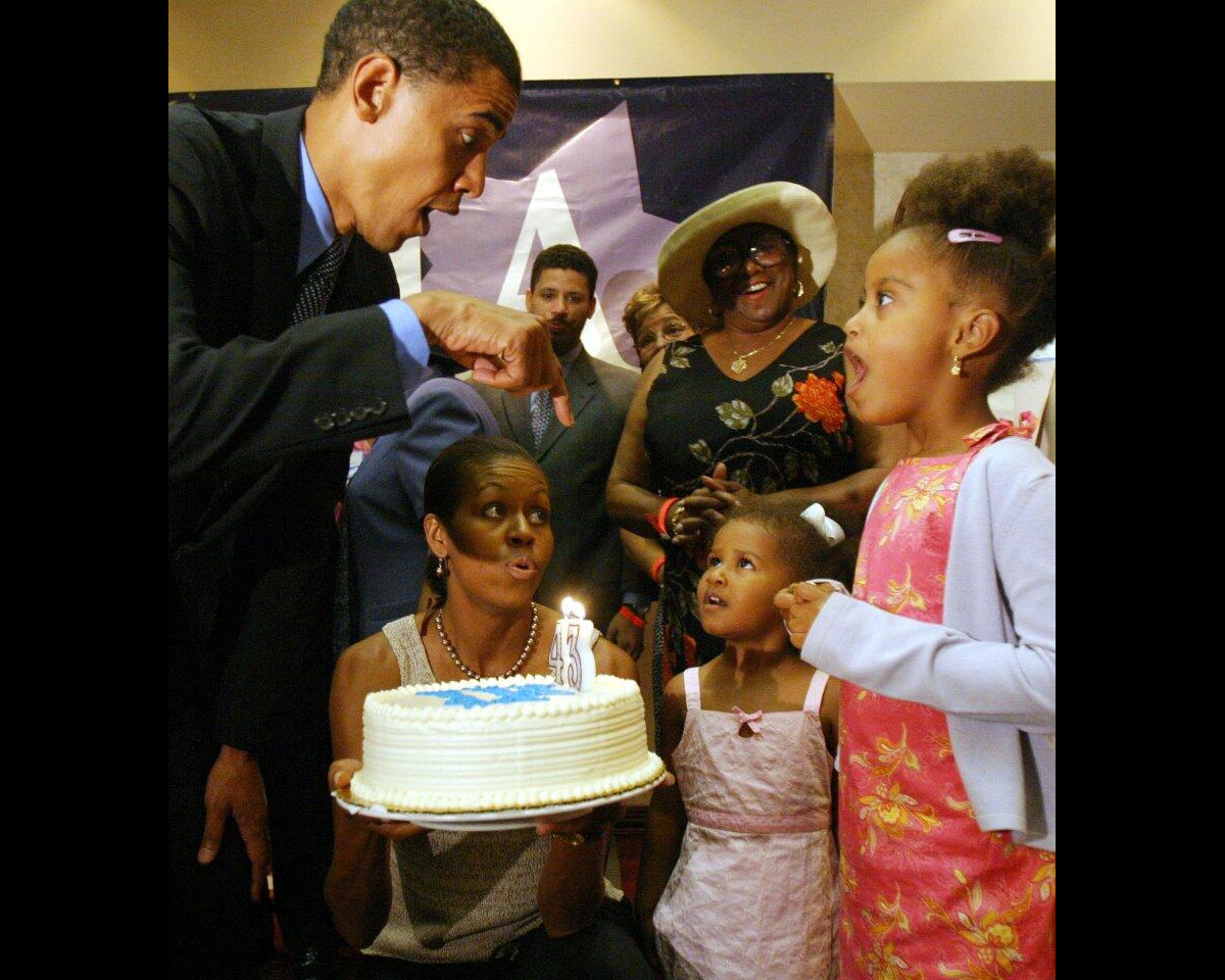 Photo : Barack Obama a fêté ses 52 ans le 4 août 2013. L'occasion pour ...