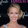 Anna Camp à la première de Lovelace à l'Egyptian Theatre de Los Angeles, le 5 août 2013.