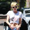 Miley Cyrus dans les rues de Los Angeles, le 4 août 2013.