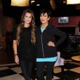 Khloe Kardashian et sa mère Kris Jenner à Culver City, à Los Angeles, le 17 juillet 2013.