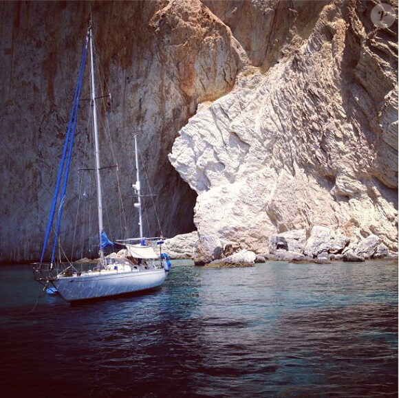 Nikos, actuellement en vacances en Grèce, partage ses photographies aux couleurs magiques