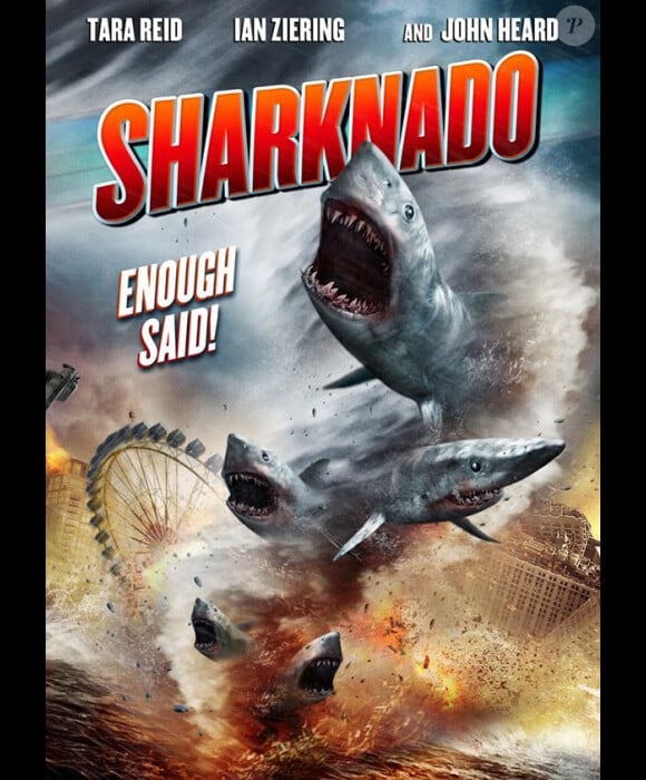 Affiche officielle du film Sharknado.