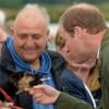 Le prince William au show agricole d'Anglesey le 14 août 2013, où il s'est notamment essayé à la fauconnerie, pour sa première sortie officielle en solo depuis la naissance du prince George de Cambridge. L'occasion de faire ses adieux, très émouvants, à l'île galloise sur laquelle il vivait depuis janvier 2010 et s'était installé avec Kate Middleton...