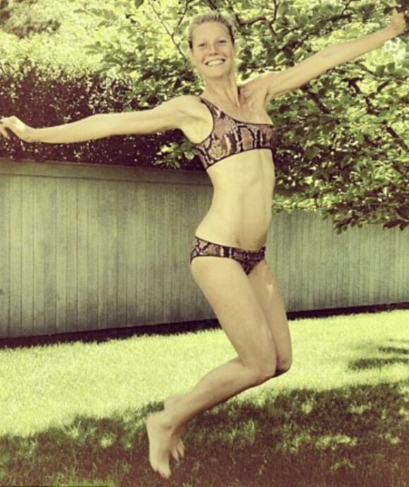 Gwyneth Paltrow fière en bikini pose pour son amie Stella McCartney