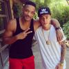 Justin Bieber en compagnie de Will Smith, le mercredi 14 août 2013