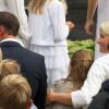 Mette-Marit de Norvège célébrait le 18 août 2013, avec un jour d'avance, son 40e anniversaire à l'occasion d'une messe suivie d'un goûter dans le Parc de la Reine, à Oslo, en compagnie de son mari le prince Haakon, de leurs enfants Ingrid Alexandra, Sverre Magnus et Marius, de ses beaux-parents le roi Harald V et la reine Sonja, de sa belle-soeur la princesse Märtha-Louise avec son époux Ari Behn et leurs trois filles, et près de 350 invités.