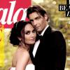 Valérie Bègue et Camille Lacourt en couverture du magazine Gala, en kiosques le 21 août 2013.