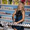 Maria Sharapova fête le premier anniversaire de sa marque de bonbons Sugarpova à New York le 20 août 2013.