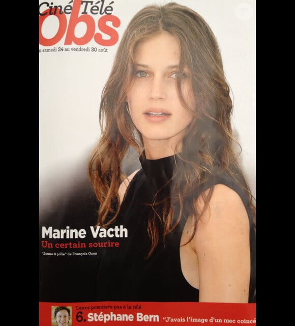 Couverture du magazine Télé Obs en kiosques le jeudi 22 août 2013.