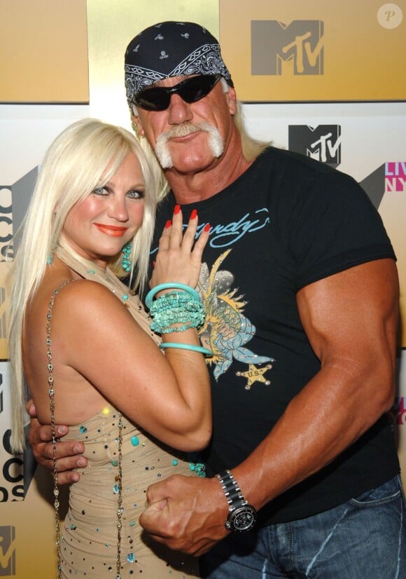 Linda Hogan et Hulk Hogan lorsqu'ils étaient encore amoureux. À New York, le 31 août 2006.