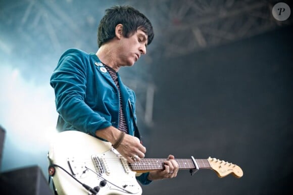 Johnny Marr à Rock en Seine au domaine de Saint-Cloud, le 23 août 2013.