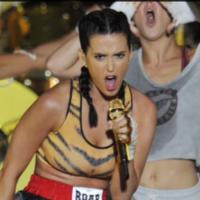 MTV VMA 2013 : Tigresse hot, Katy Perry se mue en boxeuse remontée !