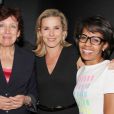 Exclusif - Roselyne Bachelot, Laurence Ferrari et Audrey Pulvar à Paris le 27 juin 2013.