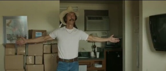 Matthew McConaughey dans le film Dallas Buyers Club