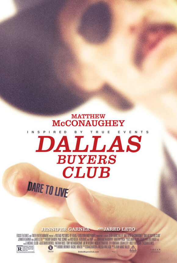 Affiche officielle du film Dallas Buyers Club.