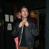 Noel Gallagher et Sara MacDonald sortent du Groucho Club à Londres vers 1h du matin ce mercredi 28 août 2013.