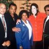 La famille Jackson à Toulouse, le 16 septembre 1992.