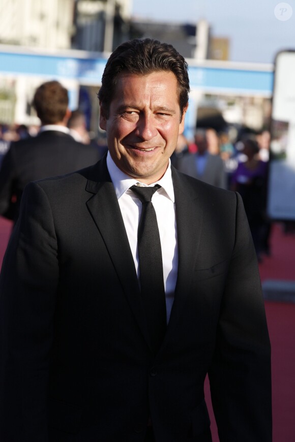 Laurent Gerra lors de la cérémonie d'ouverture du 39e Festival du cinéma américain de Deauville, le 30 août 2013