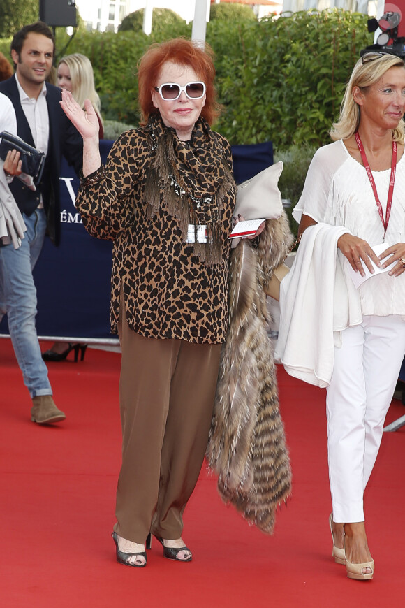 Régine lors de la cérémonie d'ouverture du 39e Festival du cinéma américain de Deauville, le 30 août 2013