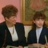 Betty Mahmoody et sa fille Mahtob lors d'une interview réalisée en 1990.