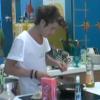 Gautier et Stéphanie dans Secret Story 7, le samedi 31 août 2013.
