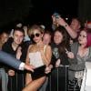 Lady Gaga arrivant à son hôtel londonien le 1er septembre 2013 au petit matin.