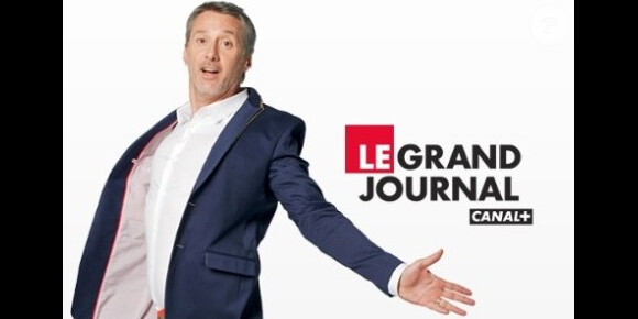 Antoine de Caunes, aux commandes du Grand Journal quotidiennement sur Canal+ dès 19h05.