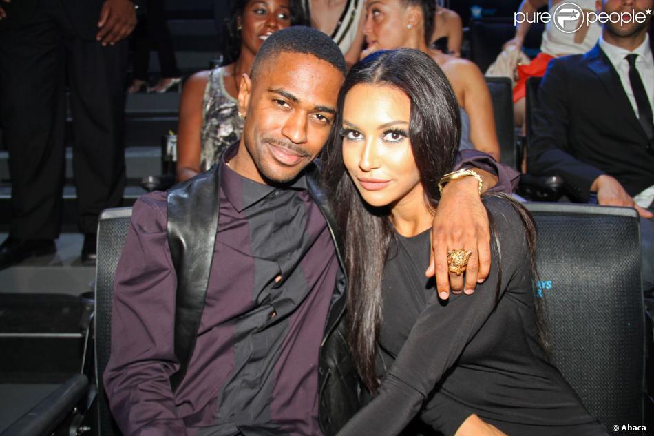 Big Sean et Naya Rivera aux MTV Video Music Awards au Barclays Center de Brooklyn à New York, le 25 août 2013.