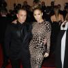 Jennifer Lopez et Casper Smart à la soirée "'Punk: Chaos to Couture' Costume Institute Benefit Met Gala", à New York, le 6 mai 2013.