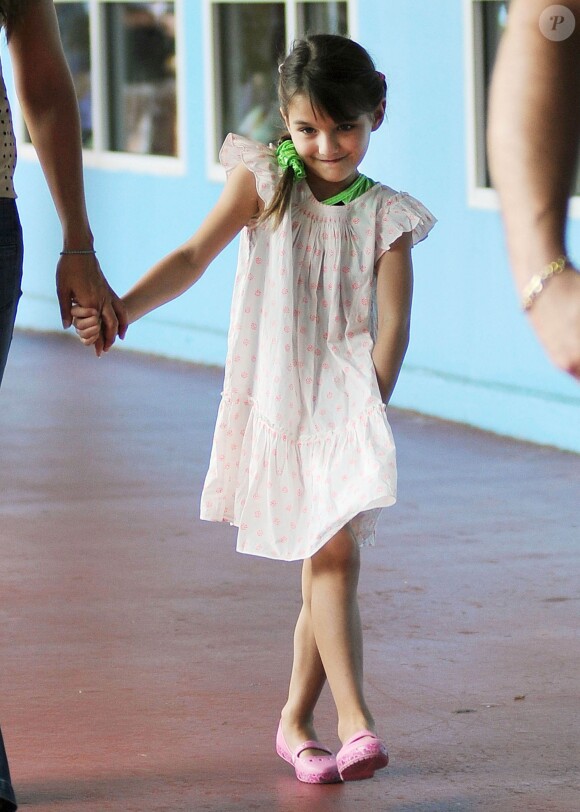 Suri Cruise à New York, le 15 juillet 2013.