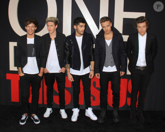 Le groupe One Direction à New York, en août 2013.