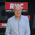 Luis Fernandez lors de la conférence de rentrée de RMC et BFMTV à Paris le 4 septembre 2013.
