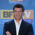 Gregory Coupet lors de la conférence de rentrée de RMC et BFMTV à Paris le 4 septembre 2013.