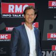 Edgar Grospiron lors de la conférence de rentrée de RMC et BFMTV à Paris le 4 septembre 2013.