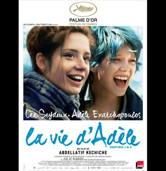 La Vie d'Adèle d'Abdellatif Kechiche, avec Léa Seydoux et Adèle Exarchopoulos