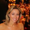 Anne-Sophie Lapix sur France 2 dans Le Plus grand cabaret du monde. Tournage du 27 août 2013.