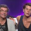 Gautier et son père dans la quotidienne de Secret Story 7 sur TF1 le vendredi 6 septembre 2013