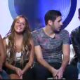 Anaïs, Manon, Julien et Yassine dans la quotidienne de Secret Story 7 sur TF1 le vendredi 6 septembre 2013